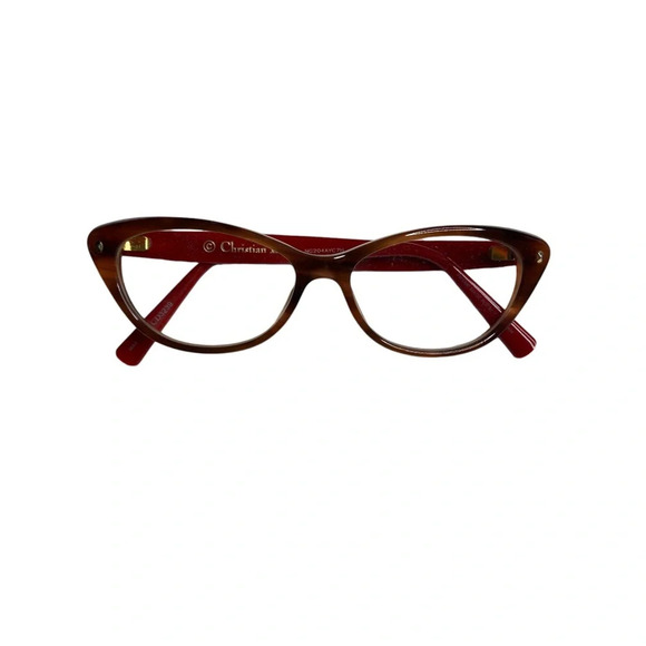 Christian Dior frames tortoise and red les marquises  CD3239 - Picture 1 of 14